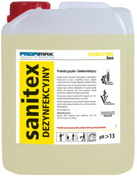 Sanitex Dezynfekcyjny 5 L- Produkt grzybo- i bakteriobójczy